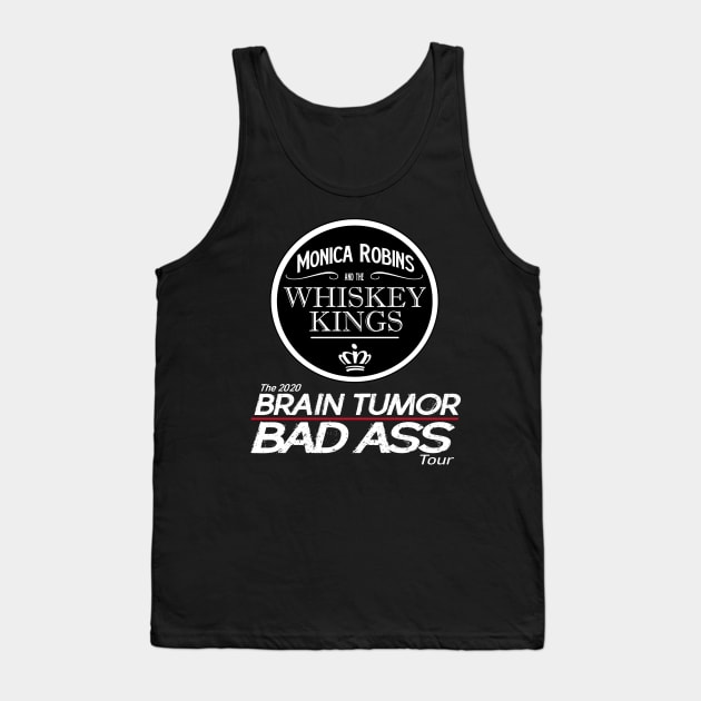 Whiskey Kings Brain Tumor Bad Ass Tour (Back) Tank Top by WhiskeyWear